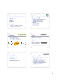 Lecture Slides on Conditional in Java | CS 121