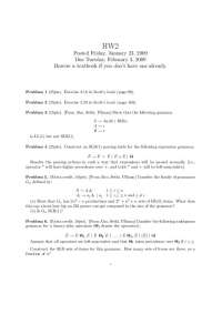 6 Problems of Programming Languages | Assignment 2 | CSCI 4430