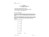 Final Exam for Programming Languages | CSCI 4430