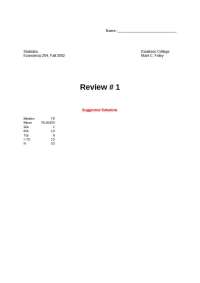 Calculating Mean, SD, Coefficient of Variation, and Probabilities in Stats