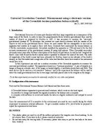 Universal Gravitation Constant: Measurement Using Electronic Version | PHY 344