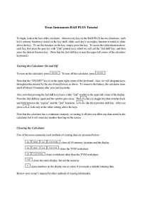 Texas Instruments BAII PLUS Calculator Tutorial: TVM, Annuities, and Stats