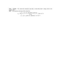 Solved Questions for General Physics II - Assignment | PHY 212 - Docsity