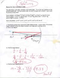 Resolution of Practice Test 4 on General Physics II | PHYS 212 - Docsity