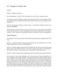Things To Memorize Handout General Chemistry I Chem 111 Docsity