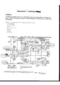 Problem Set 7 Solutions for Digital Systems | ECE 333