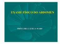 Semiologia Abdomen