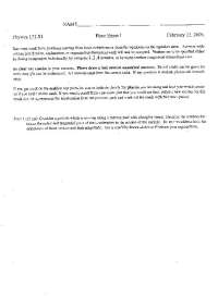 All Exam Questions 1 for Mechanics | PHYS 131