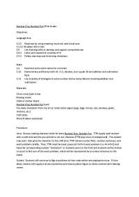 Number One, Number Fun! and First Grade - Academic Writing Seminar | ACAD WRIT