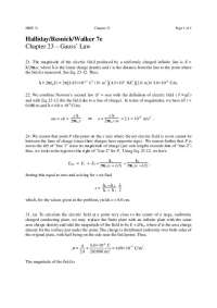 Gauss' Law - General Physics II - Lecture Notes | PHY 106