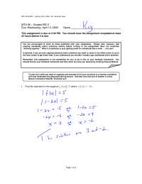 5 Solved Problems on Domain Functions - Assignment 2 | MTH 95 - Docsity