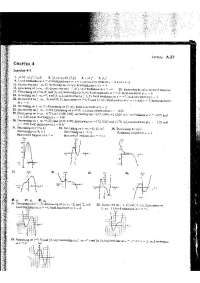 Answers of Exercise 4.1 on Calculus and Its Applications | MS 120