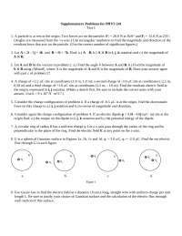 Electricity, Magnetism and Light - Problems with Solutions | PHYS 241 ...
