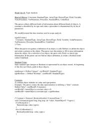 Notes on Type Analysis - Programming Language and Compilers | CS 5363 ...