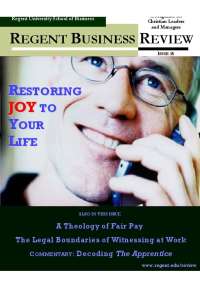 The Link between Joy, Forgiveness, Gratitude, and Burnout: Study on Christian Employees