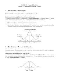 Normal Distribution - Applied Statistics - Assignment | MATH 170 - Docsity