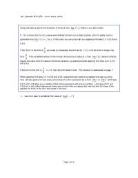 Limit, Limits, Limits - Calculus I - 9 Unsolved Problems | MTH 251 ...