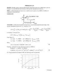 Problems with Solutions - Heat and Mass Transfer | ME 324 - Docsity