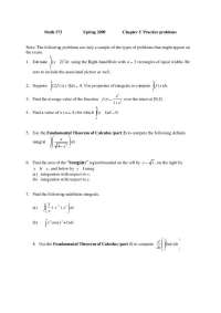 Practice Problems Exam 4 - Calculus II | MATH 173