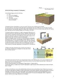 Earthquake in Environmental Geology | GEOL 106