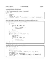 Brute Force Algorithms: Push Button Lock and Zipper Problem Solutions