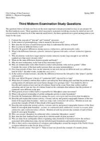 44 Questions Midterm Exam 3 - Physical Geography | GEOG 1