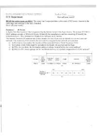 Practice Midterm Exam - Data Communications | EE 5330