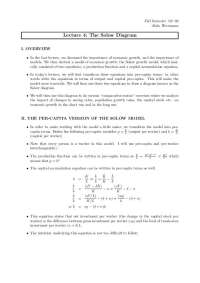 The Slow Diagrams - Intermediate Macroeconomics Analysis | ECON 202