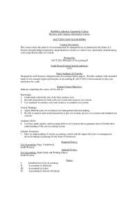 Principles of Accounting II - Assignment | ACCT 2023