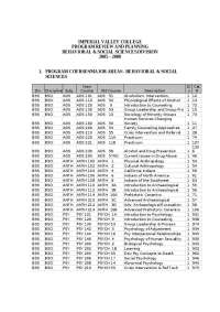 Demographic Trends & Challenges in Public Safety Education: Correctional & Behavioral Prog