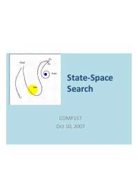 State-Space Search: Depth-First and Breadth-First Algorithms