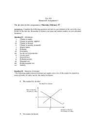 Questions on Basic Economics - Practice Assignment 3 | ECO 101