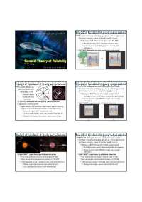 The Principle of Equivalence: Gravity and Acceleration - Prof. Albert A. Gapud
