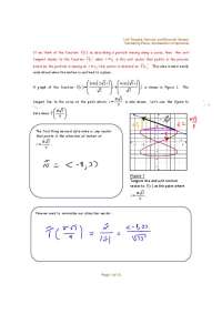Unit Tangent, Normal/Binormal Vectors Osculating Plane Acceleration | MTH 254