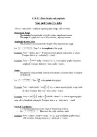 Understanding Trigonometric Graphs: Sine, Cosine, Tangent, Secant, and Amplitude - Prof. C