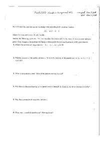 Assignment 2 - Calculus I - Fall 2008 | MATH 120