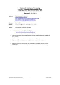 Homework 12: Zork - Data Structures I | COMP 380
