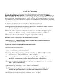 Questions for Quiz - Behavioral Economics | ECO 480