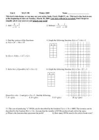 17 Questions on Mathematical Modeling - Exam 4 | MAT 1101