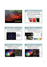 Visible Light: More About Color - Concepts of Physics - Lecture Slides | PH 104