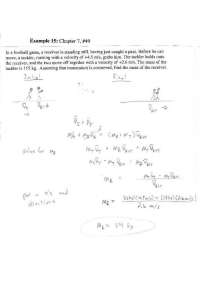 Example of Essential Physics with Solution - Find Mass | PHYS 200