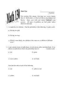 9 Questions for Third Test - The Nature of Mathematics | MATH 130