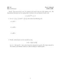 Sample Questions for Assignment 13 - Discrete Structures | COSC 2300