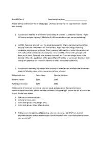 4 Solved Questions on Managerial Economics - Test 2 | ECON 352