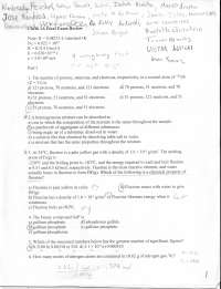General Inorganic Chemistry I Final Exam Review | CHEM 200 | Study ...