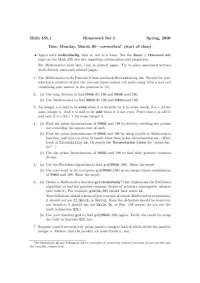 7 Questions on Introduction to Discrete Structures - Assignment IV | MATH 455