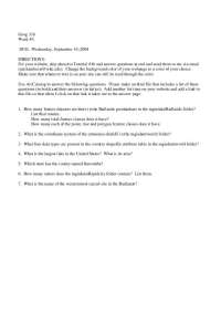 Geog 316 - Week #3 Tutorial and Website Assignment - Prof. Patricia N. Kambesis
