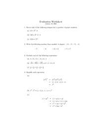 Assignment Questions with Solutions - Calculus I | MAT 201