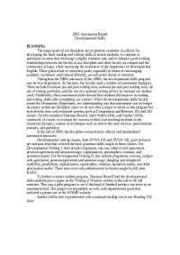 Assessing Writing Skills at Western Michigan University: Goals, Strategies, and Results - 
