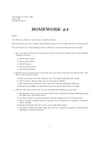 Astronomy II - Homework IV MCQs - Sproing 2008 | ASTR 1020